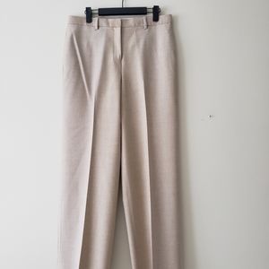 Theory Tan Wool/Flannel Pants, s6